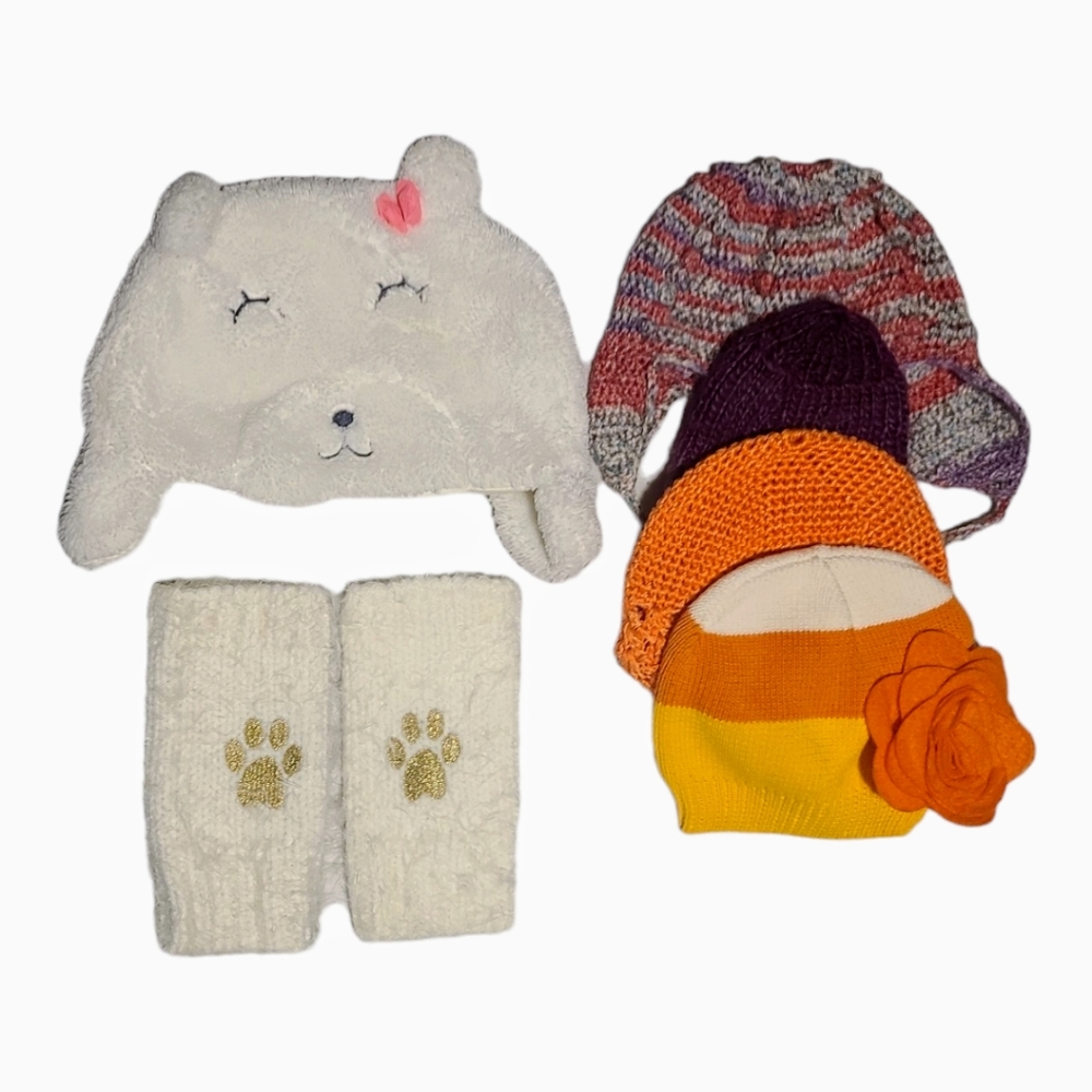 Bundle of Baby Hats & Leg Warmers